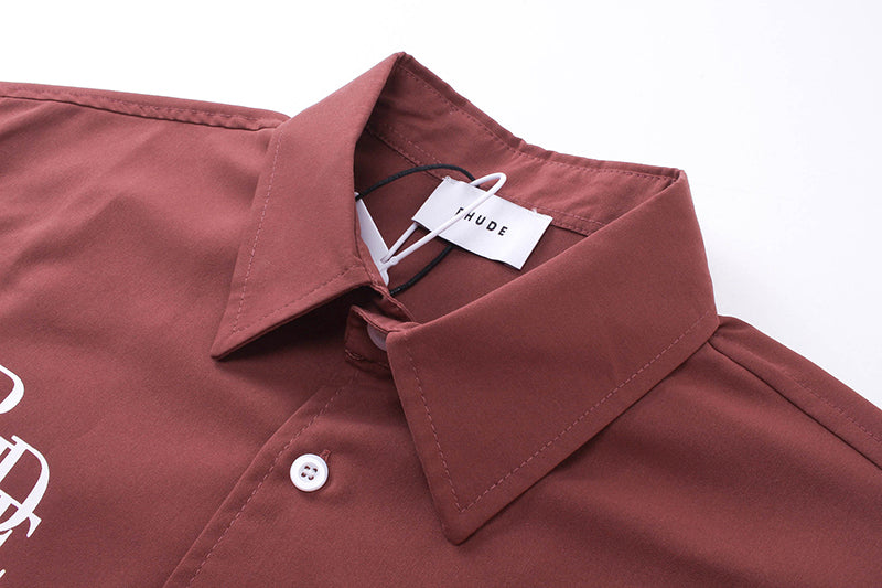 RHUDE X Automobili Lamborghini Uno Button Up Shirt