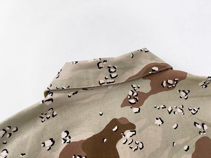 GALLERY DEPT letter print camouflage coach Jacket