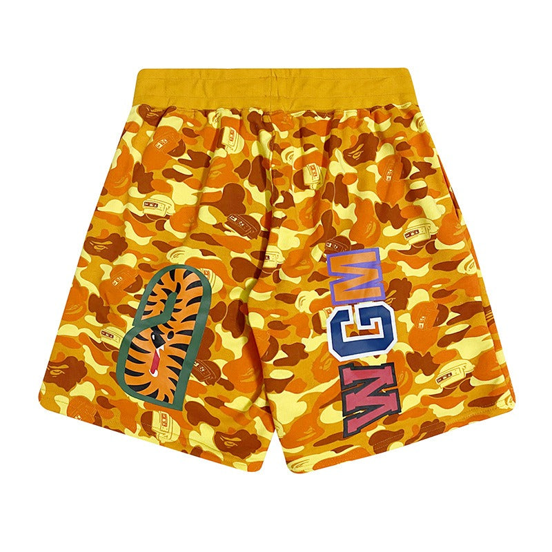 BAPE Yellow Shorts