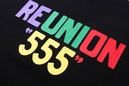 Sp5der Reunion 555 T-Shirt Black