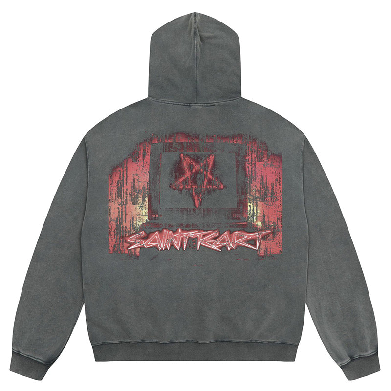 SAINT MICHAEL Graphic Printing Hoodies