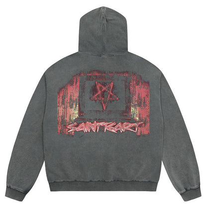 SAINT MICHAEL Graphic Printing Hoodies