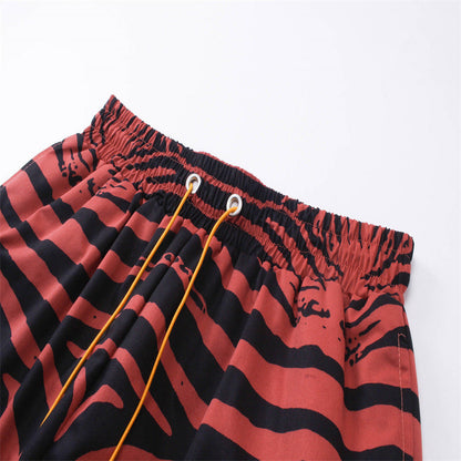 Rhude Zebra Silk Shorts