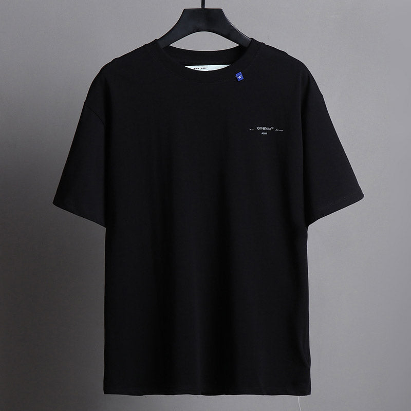 OFF WHITE Line dot arrow pattern T-Shirt