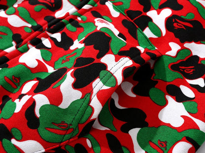 Bape Multicolor camouflage shark Hoodie