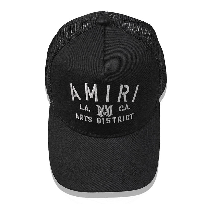 AMIRI logo-embroidered trucker cap