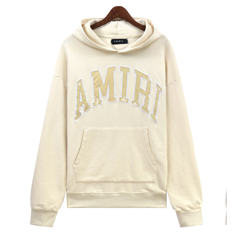 AMIRI Logo-Appliqued Colour-Block Cotton-Jersey Hoodies