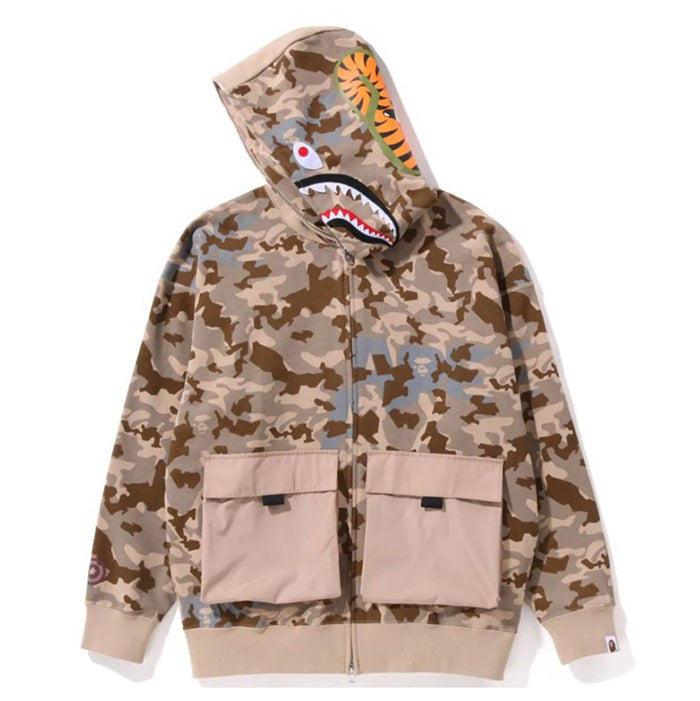 BAPE Go Skate Work Zip Hoodie