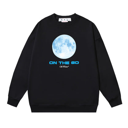 Off White Logo Cotton Sweatshirts