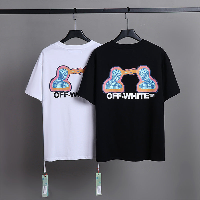 OFF-WHITE Diag Thermo  T-Shirts