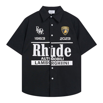 RHUDE X Automobili Lamborghini Uno Button Up Shirt