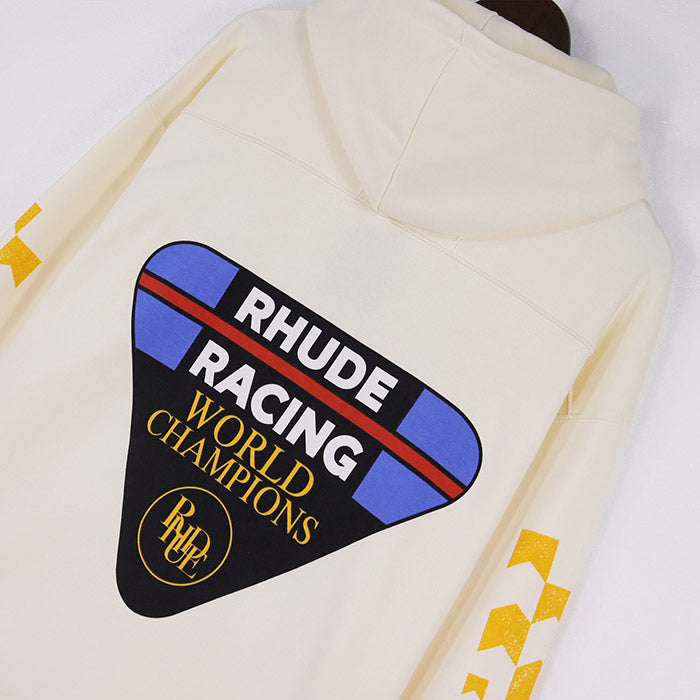 RHUDE Racing graphic-print hoodie