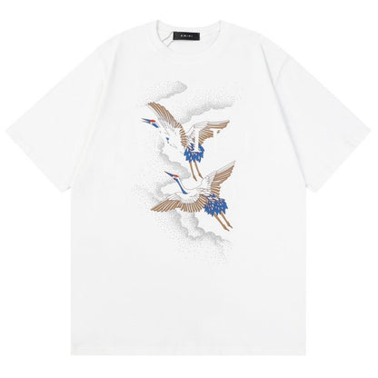 AMIRI Crane Print T-shirts