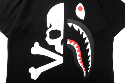 BAPE x Mastermind Half Shark MMB Tee