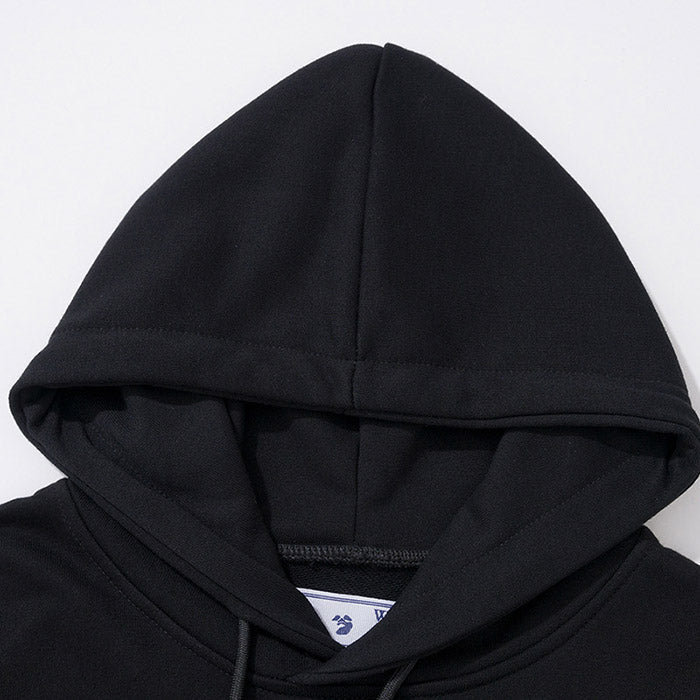 Off-White Arrows paint script skate hoodie