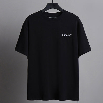 OFF WHITE Gradient cartoon arrow pattern T-Shirts