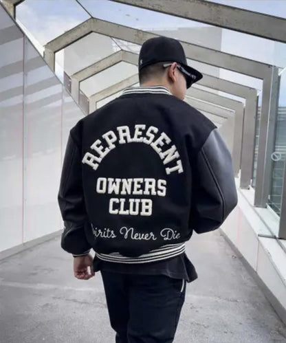 Represent Owners Club Varsity Jacket