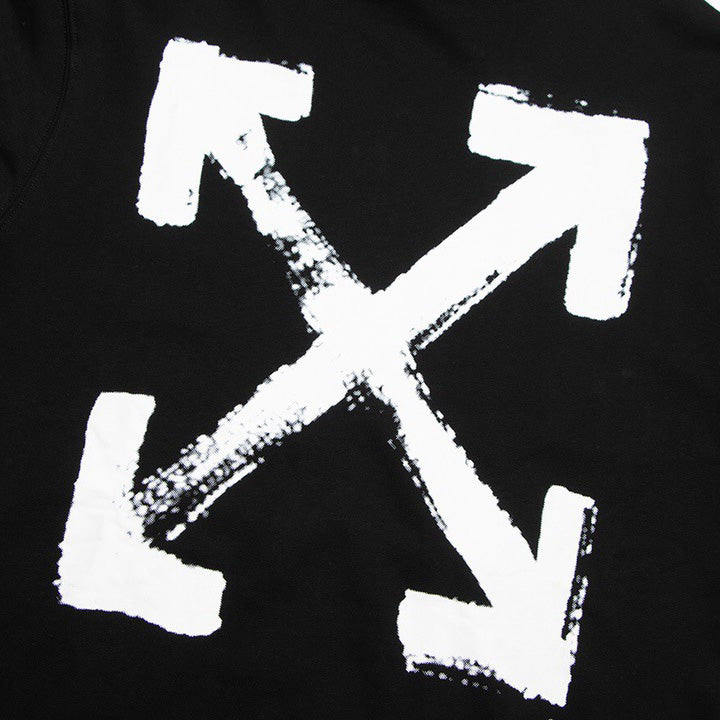 OFF WHITE Paint Arrow Hoodie Oversize