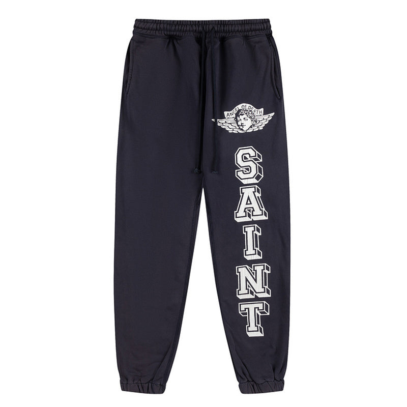 Saint Michael  Distressed Printed Pant