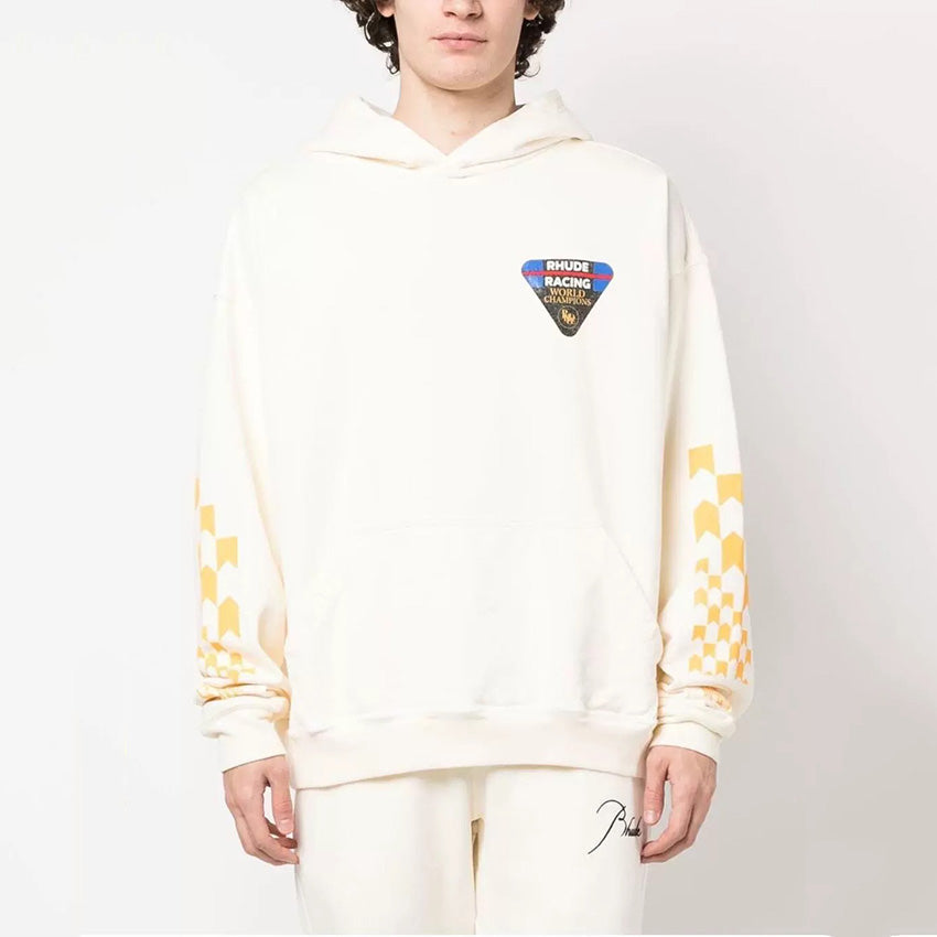 RHUDE Racing graphic-print hoodie