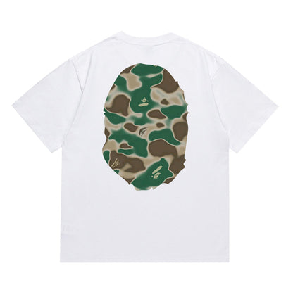 BAPE Liquid Camo Big APE HEAD Tee