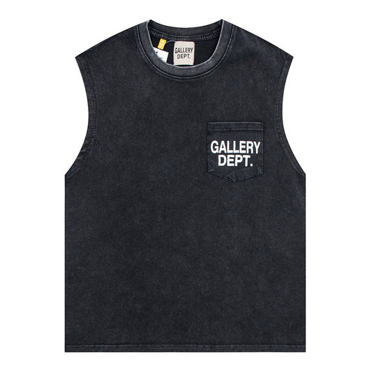 Gallery Dept Letter Logo Printed Vest