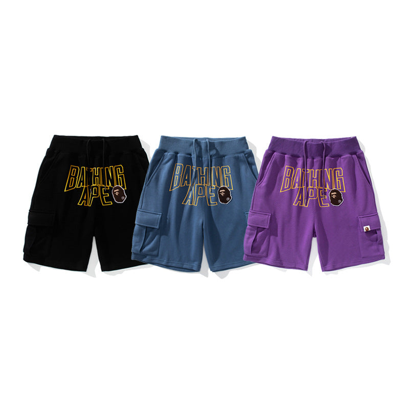 BAPE Go Skate Summer Work Shorts