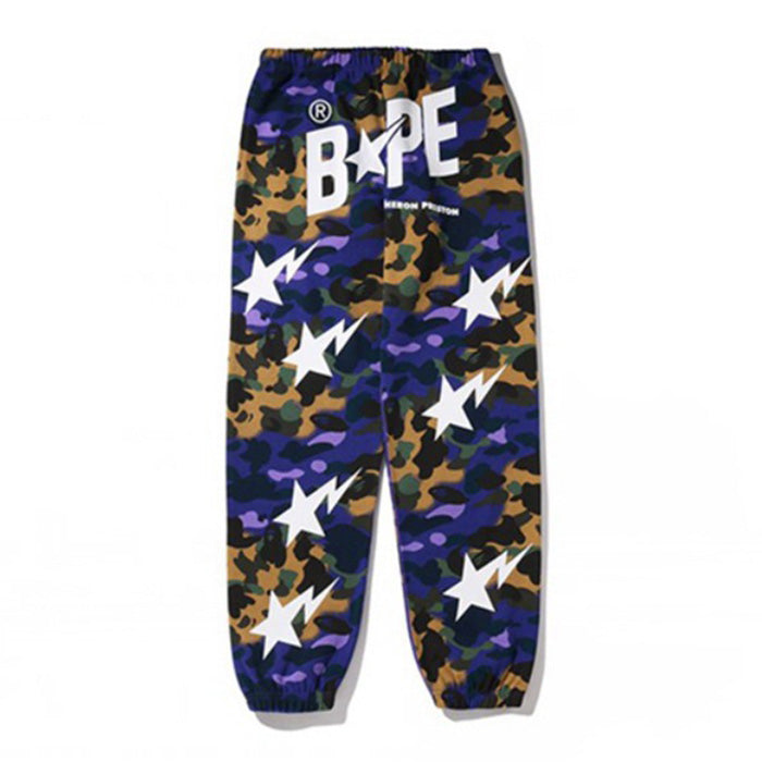 BAPE Star Camo Shark Pants