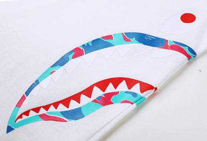 BAPE Camo Side Shark T-Shirts