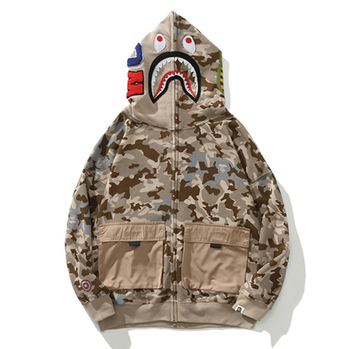 BAPE Go Skate Work Zip Hoodie