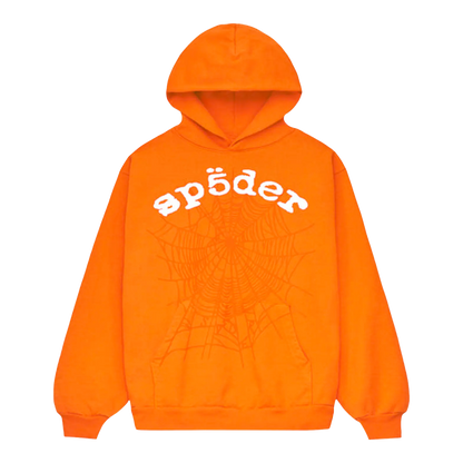 Sp5der Legacy Hoodie Orange