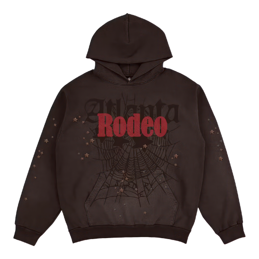 Travis Scott Cactus Jack x Sp5der Days Before Rodeo Hoodie Brown