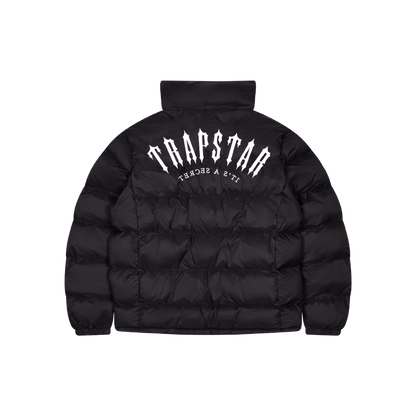 TRAPSTAR IRONGATE ARCH PUFFER JACKET - BLACK