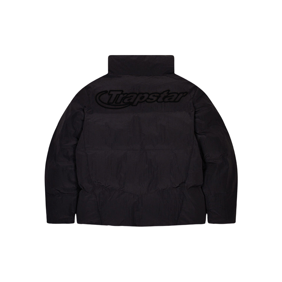 TRAPSTAR HYPERDRIVE RIPSTOP PUFFER JACKET - BLACKOUT