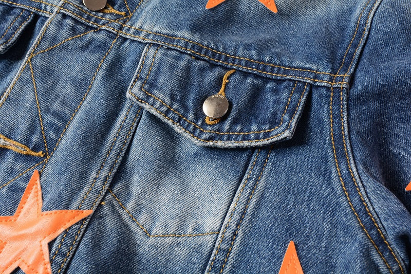 AMIRI star-patch detail denim jacket