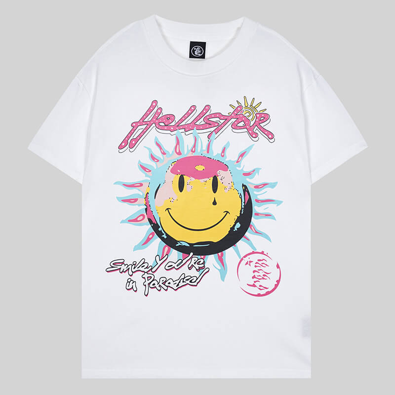 Hellstar Soarin Sun Smile Paradise Tee White