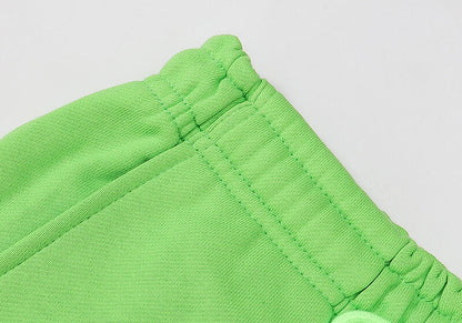 Sp5der White Foam Printing Pant-Green #8308