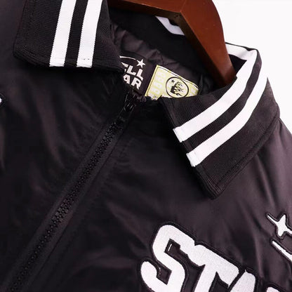 Hellstar  Embroidery Cotton Baseball Jacket