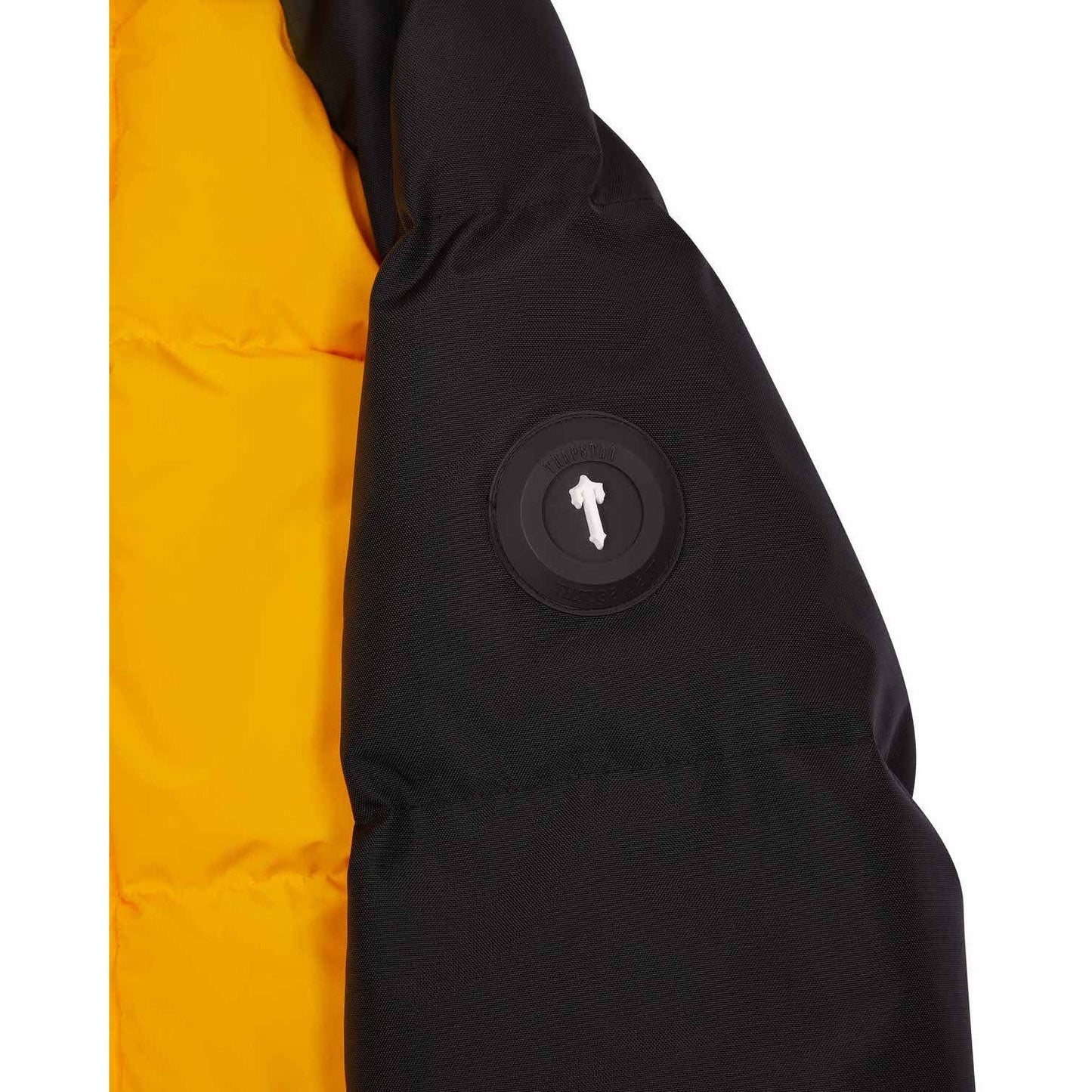 TRAPSTAR IRONGATE ARCH PUFFER JACKET AW23 - YELLOW / BLACK