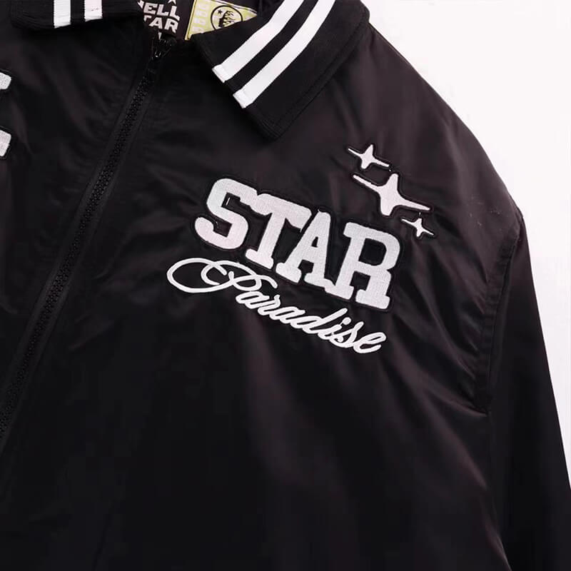 Hellstar  Embroidery Cotton Baseball Jacket