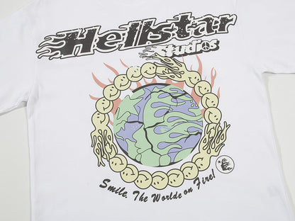 Hellstar Studio Smile the World’s on Fire T-Shirt