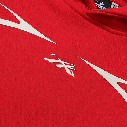 Hellstar Sports Jet Black / Red Hoodie