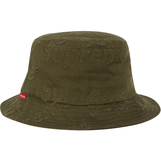 Supreme Lasered Twill Crusher Olive