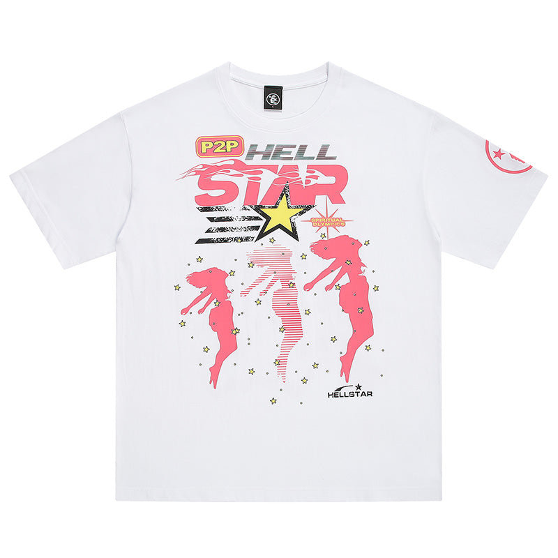 Hellstar Studios Letter Print P2P T-shirt