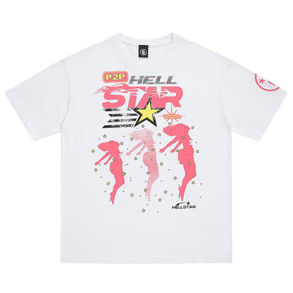 Hellstar Studios Letter Print P2P T-shirt