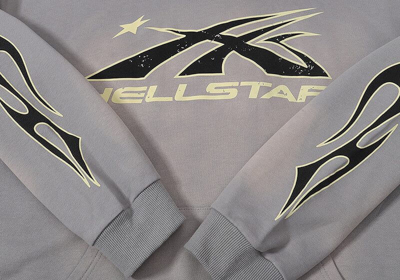 Hellstar Sport Hoodie Grey