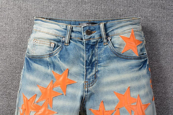 AMIRI Star Patch Jeans #824