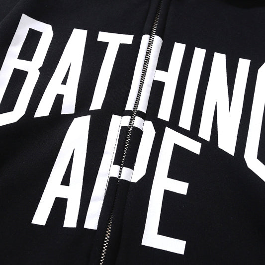 BAPE Color Camo Shark Zipper Hoodie