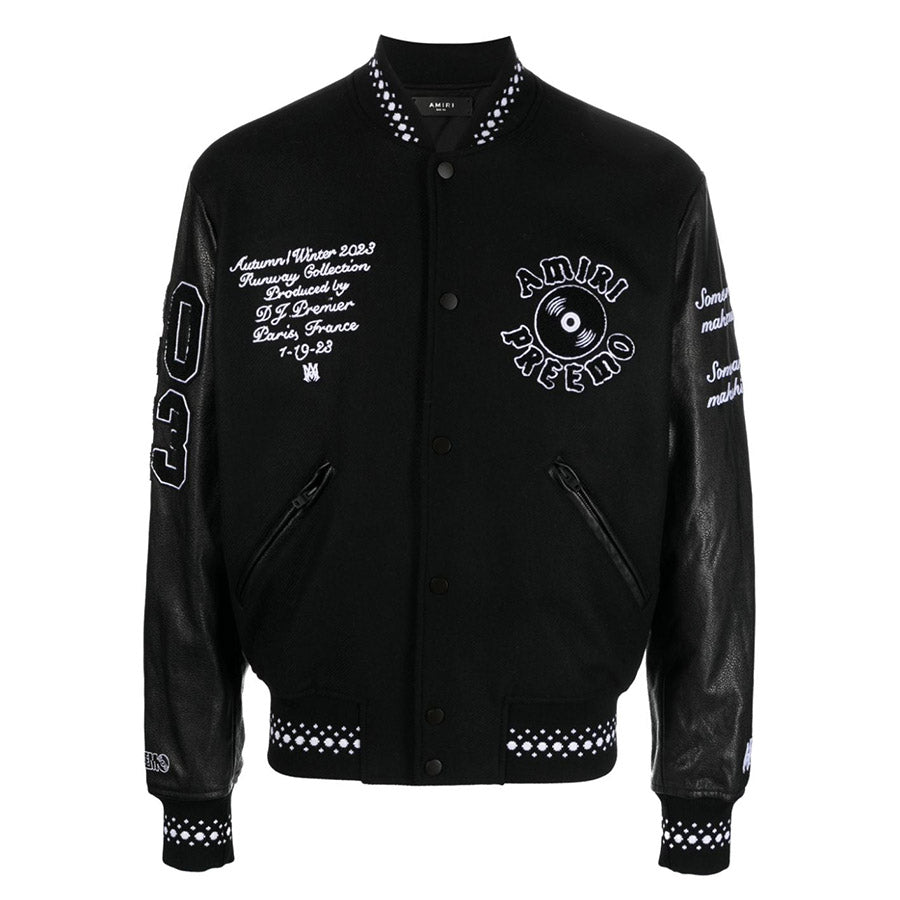 AMIRI Preemo wool blend varsity jacket