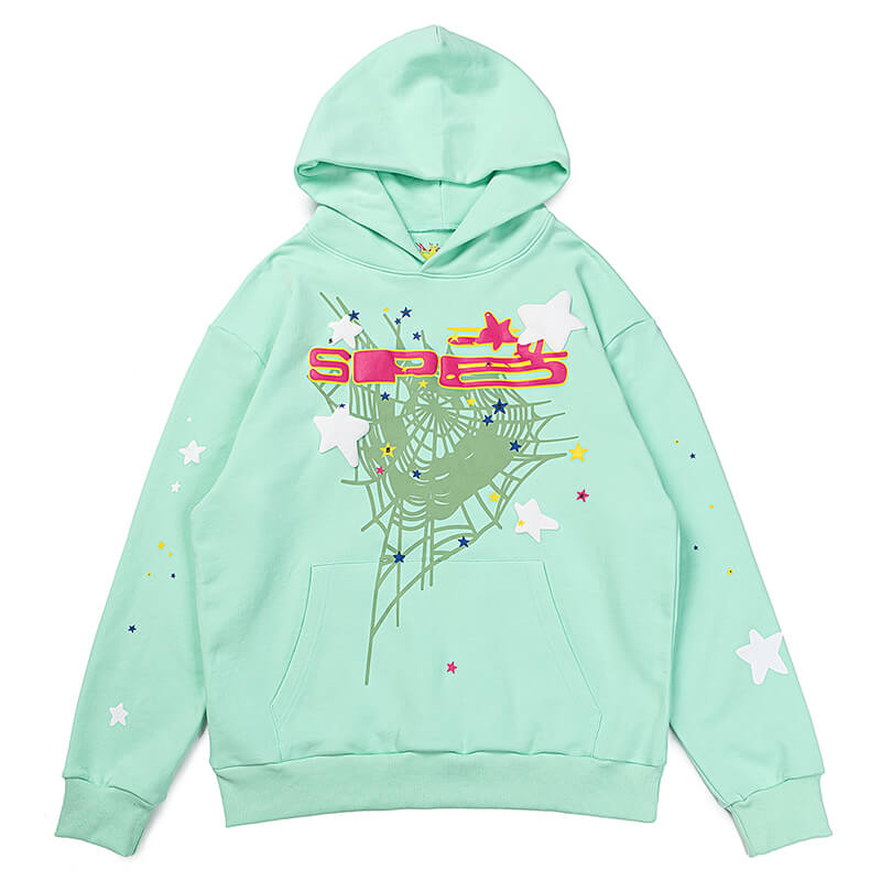 Sp5der Bellini Hoodie Green #3816